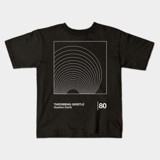 Throbbing Gristle / Minimalist Style Graphic Design Kids T-Shirt